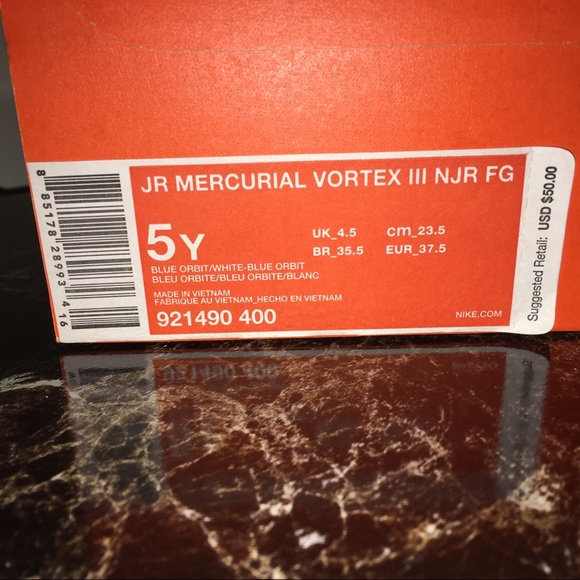 Nike Junior Mercurial Vortex III Kids Soccer Cleat - Picture 4 of 4